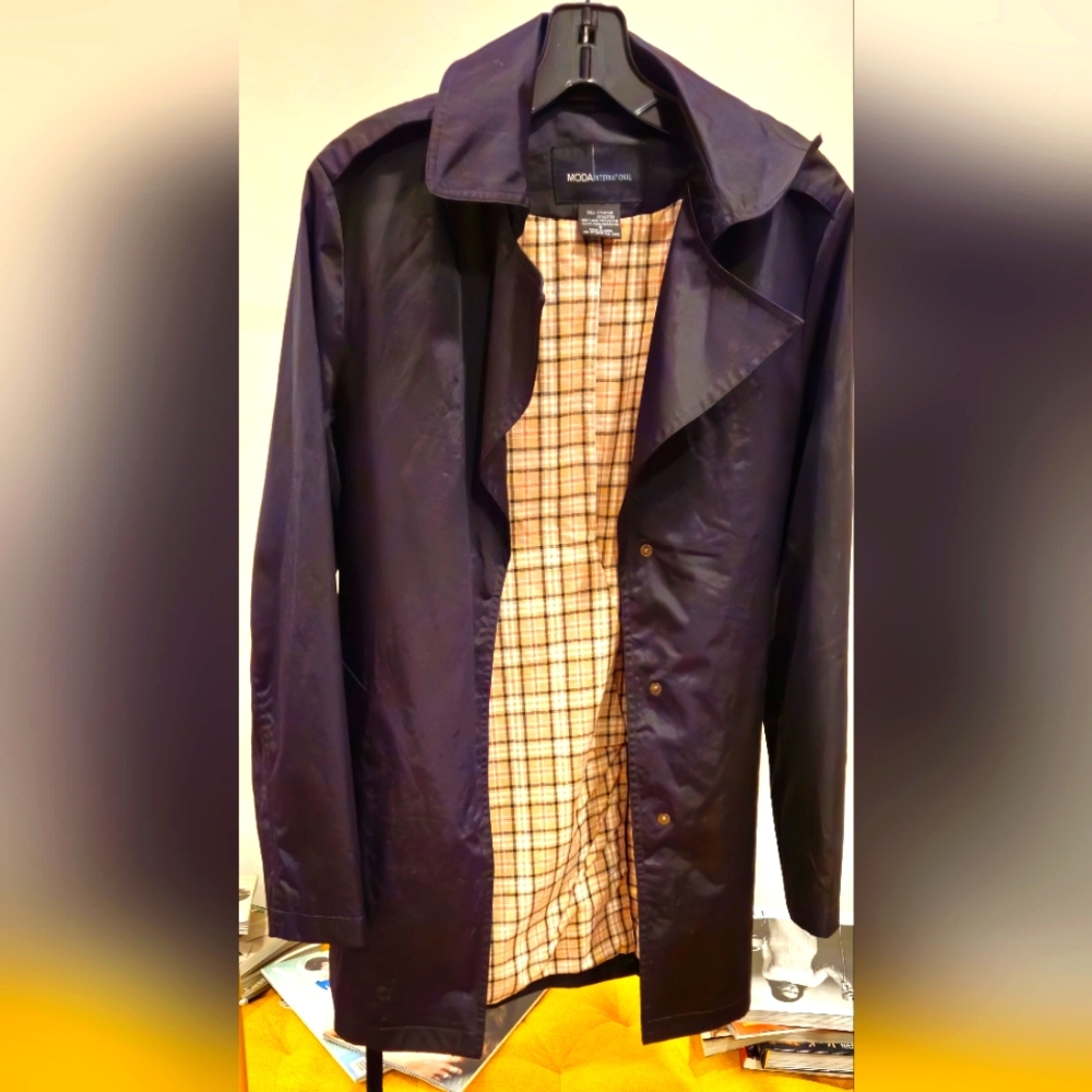 Lightweight Black Women's RainJacket by Moda International